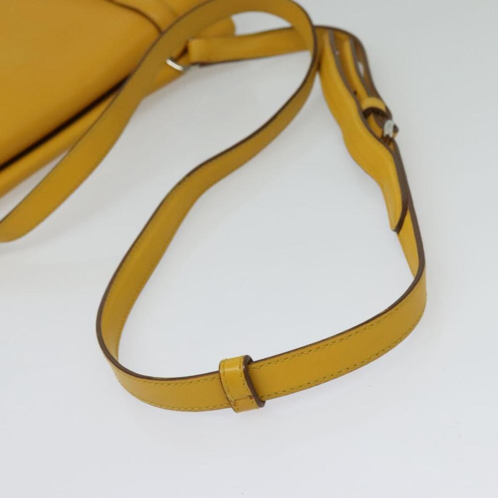 PRADA Shoulder Bag Yellow Silver - Picture 7 of 9